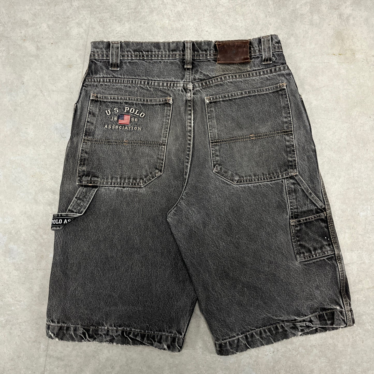 (32) Vintage US Polo Assn Jean Shorts