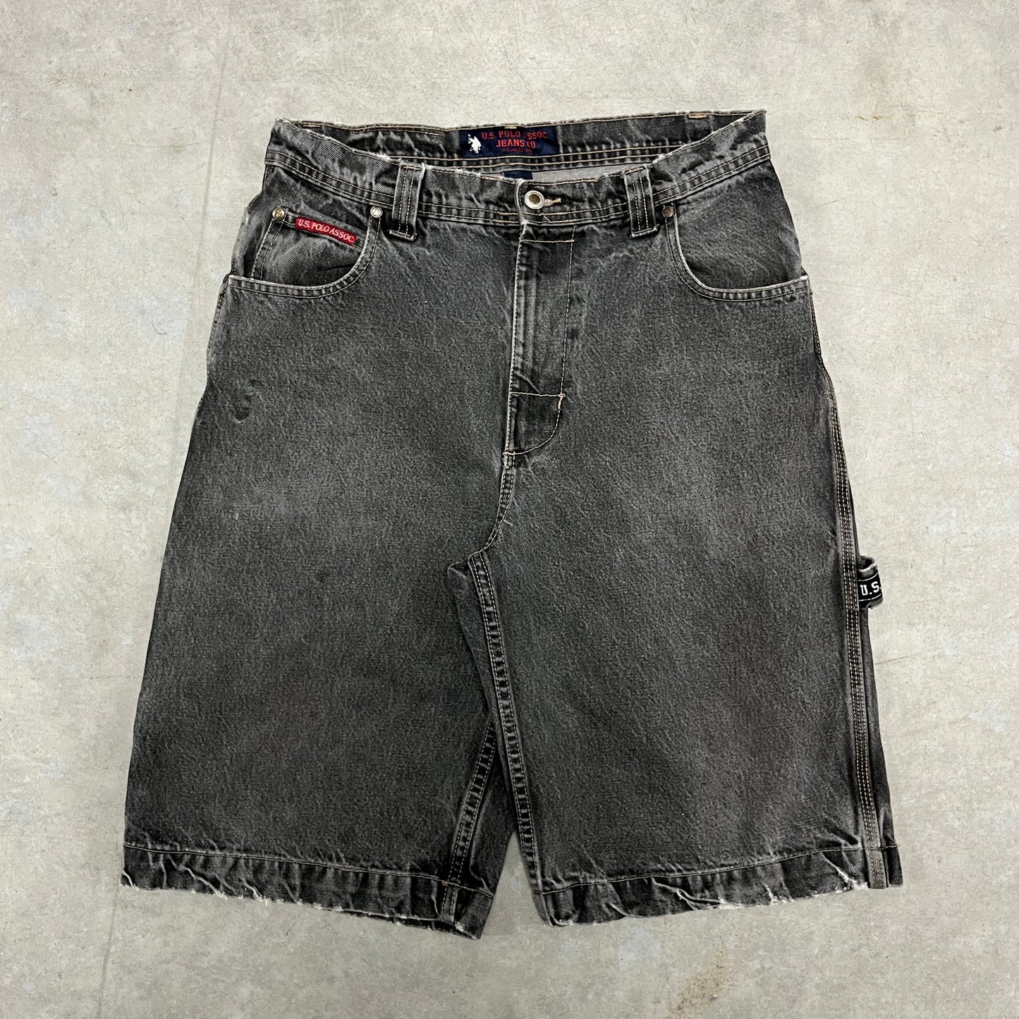 (32) Vintage US Polo Assn Jean Shorts