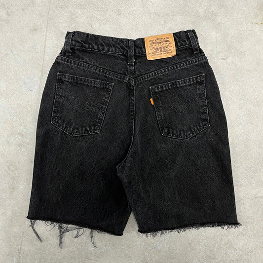 (27) Vintage Levis Orange Tab Jean Shorts