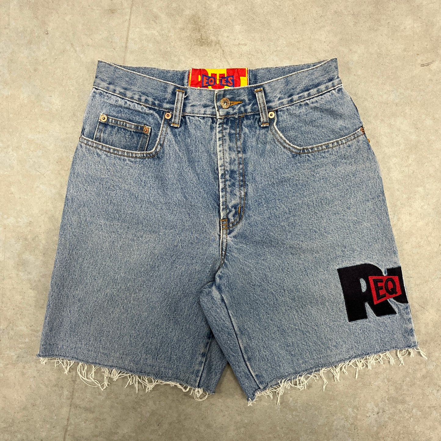 (30) Vintage Request Jean Shorts