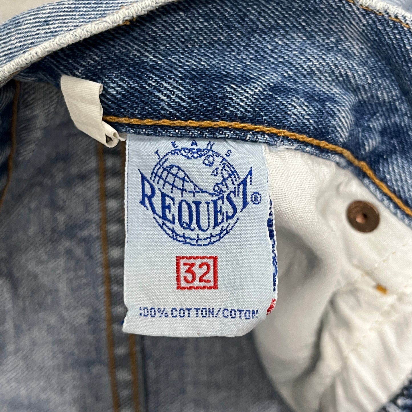 (30) Vintage Request Jean Shorts