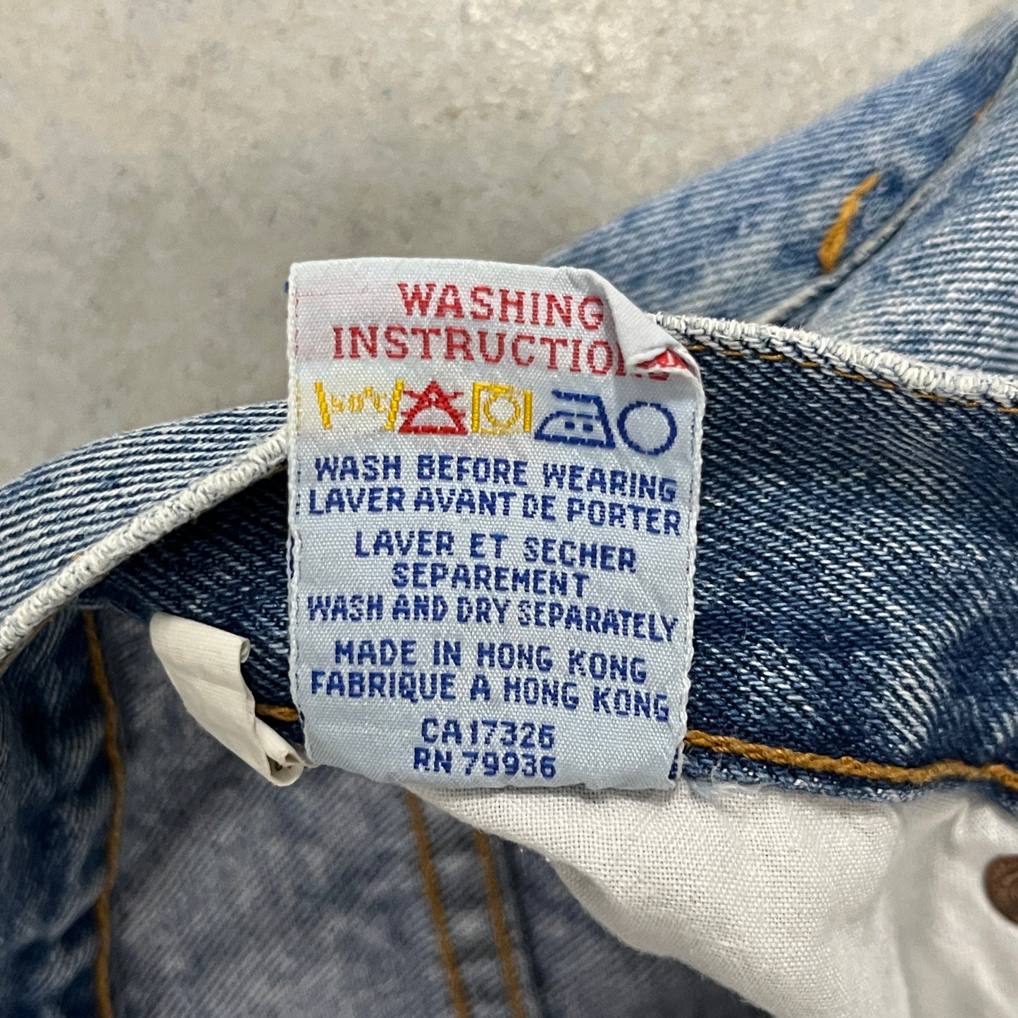 (30) Vintage Request Jean Shorts