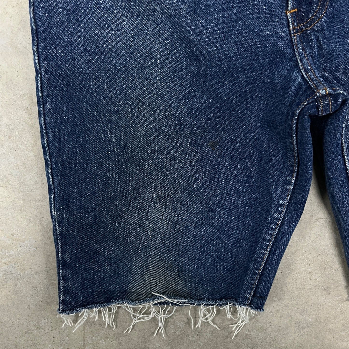 (34) Vintage Levis Orange Tab Jean Shorts