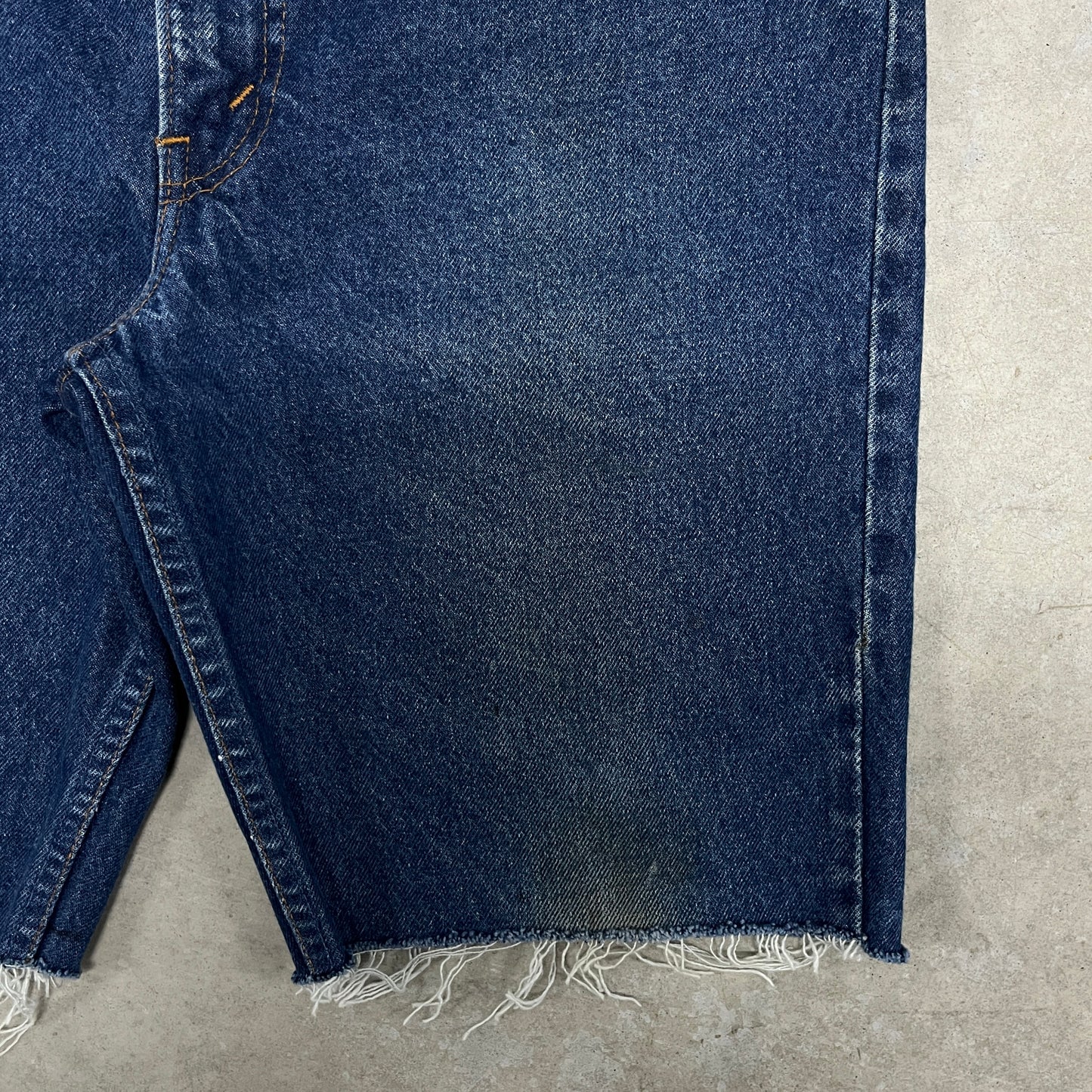 (34) Vintage Levis Orange Tab Jean Shorts