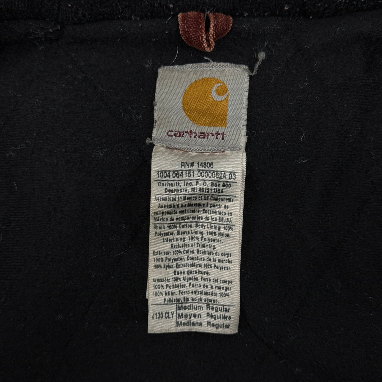 (M) Vintage Carhartt Jacket J130 CLY