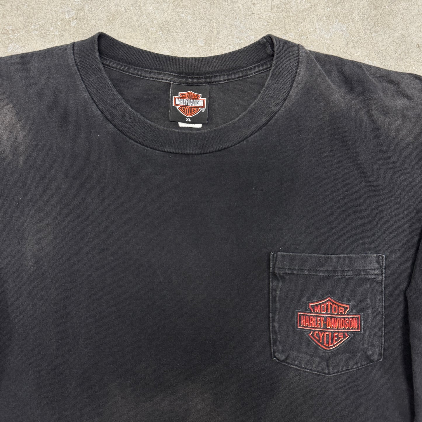 (XL) Vintage Harley Longsleeve Fader