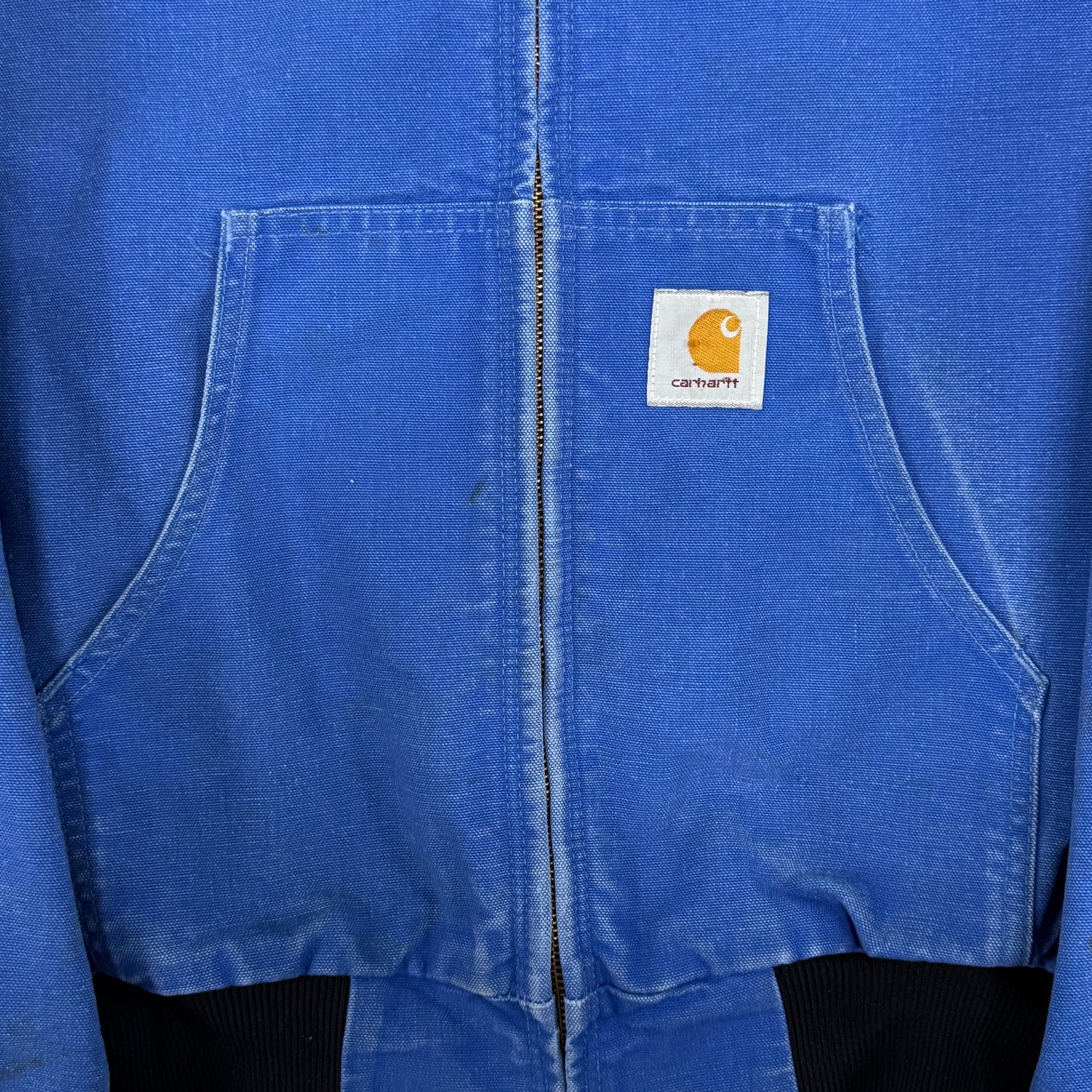 (M) 90s Carhartt Active Jacket Faded Royal Blue JR149