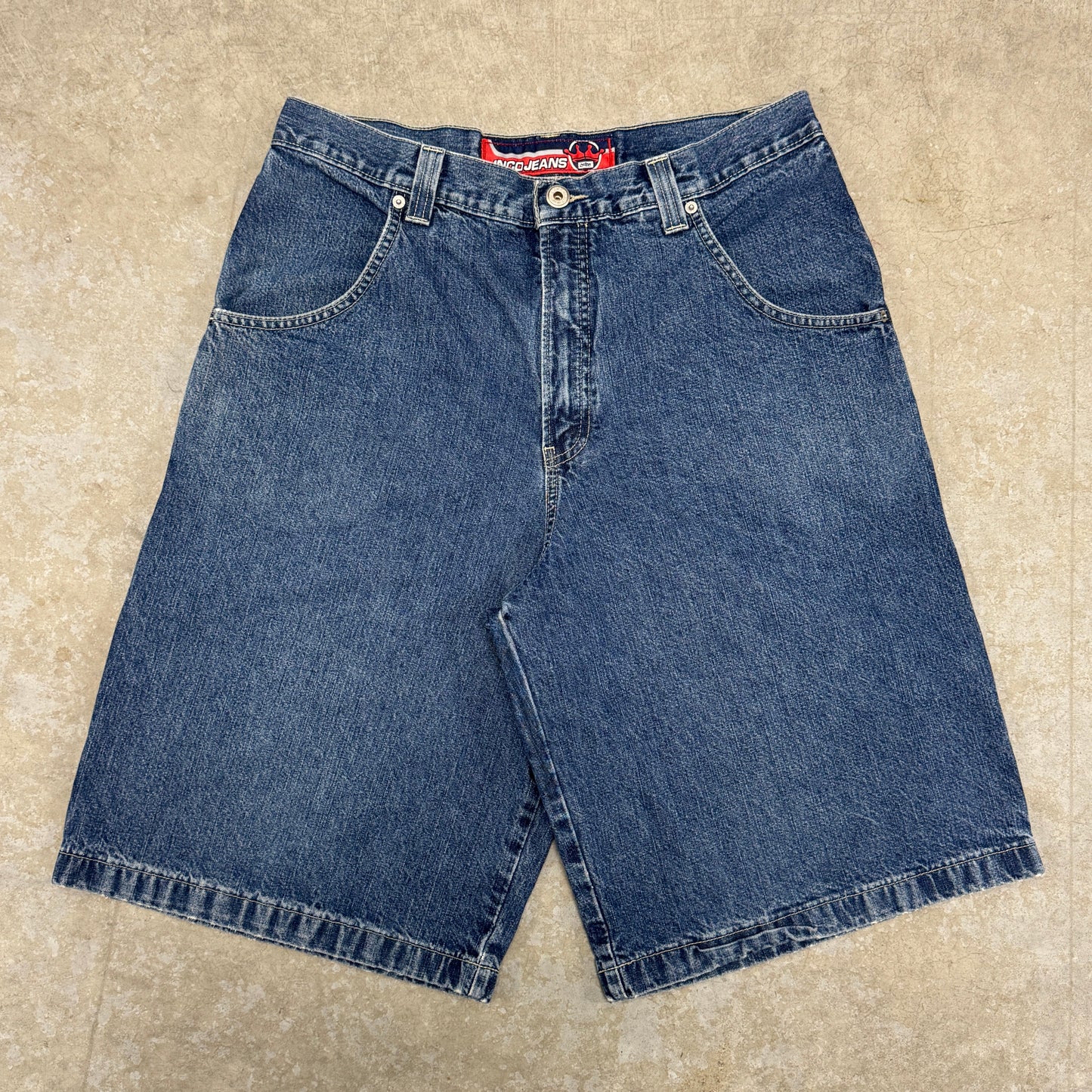 (34) Vintage JNCO Jean Shorts