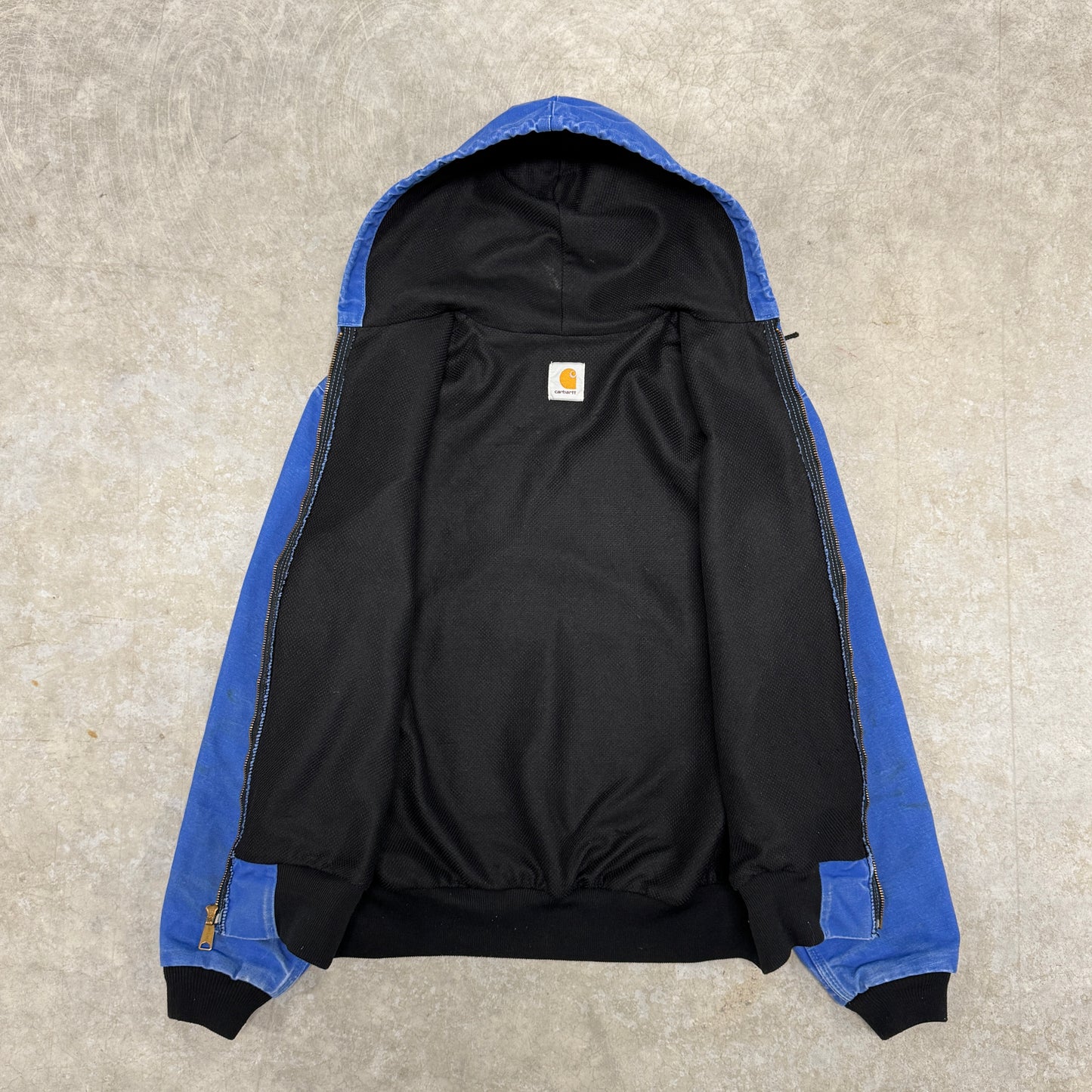 (M) 90s Carhartt Active Jacket Faded Royal Blue JR149