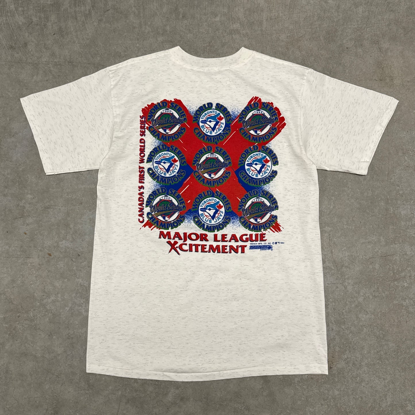 (L) 1992 Toronto Blue Jays American League Champions Shirt