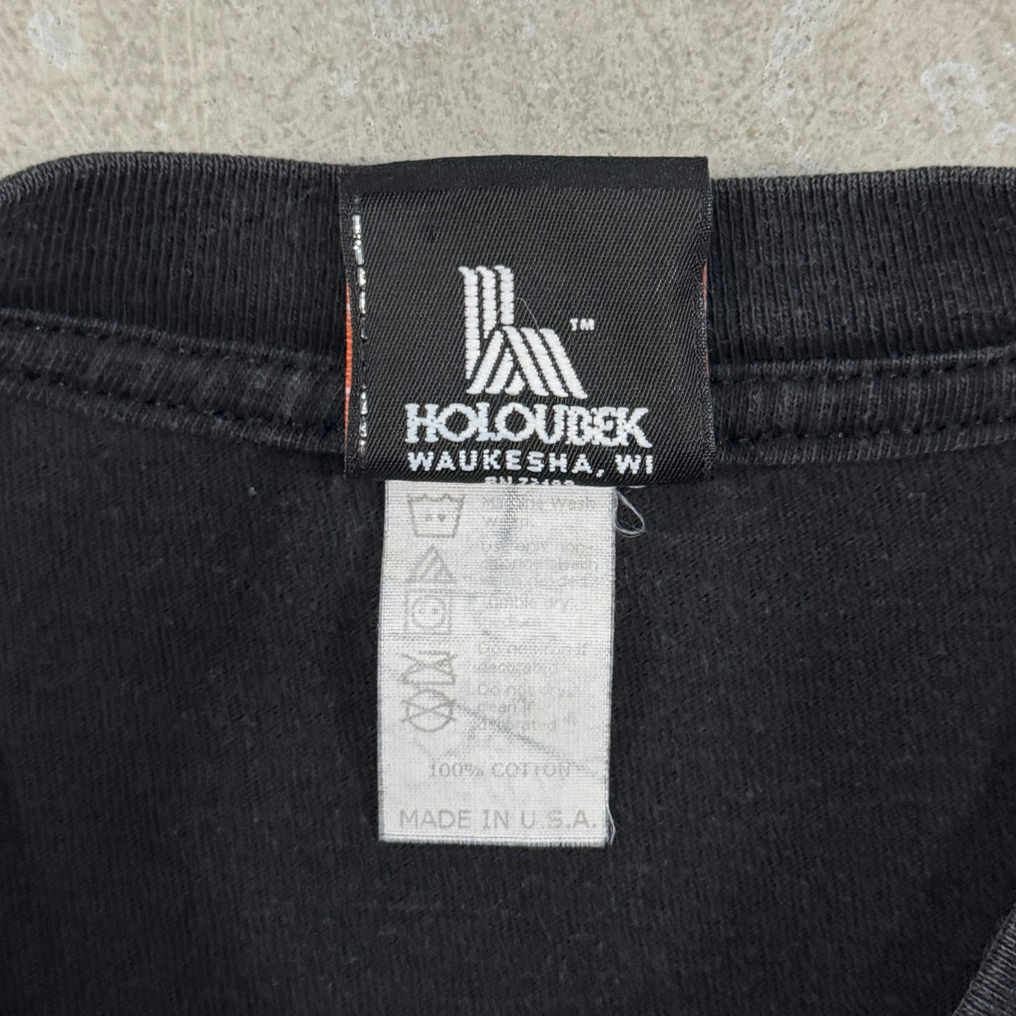 (M) Vintage Harley Davidson Flame Longsleeve