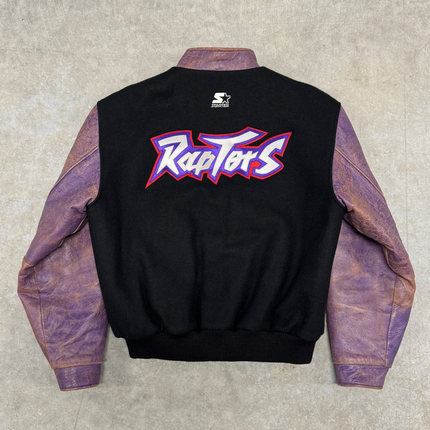 (XL) 1994 Toronto Raptors Starter Varsity Jacket