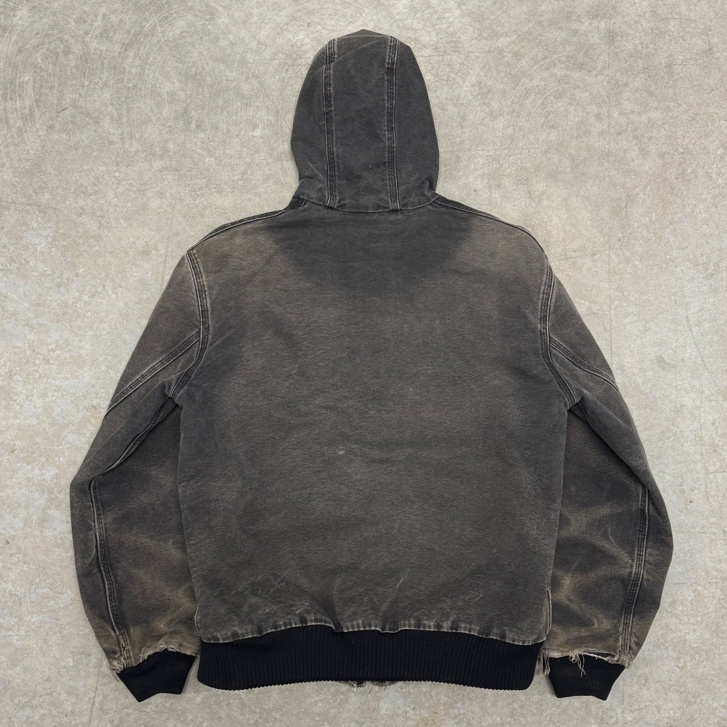 (M) Vintage Carhartt Jacket Faded J130 BLK