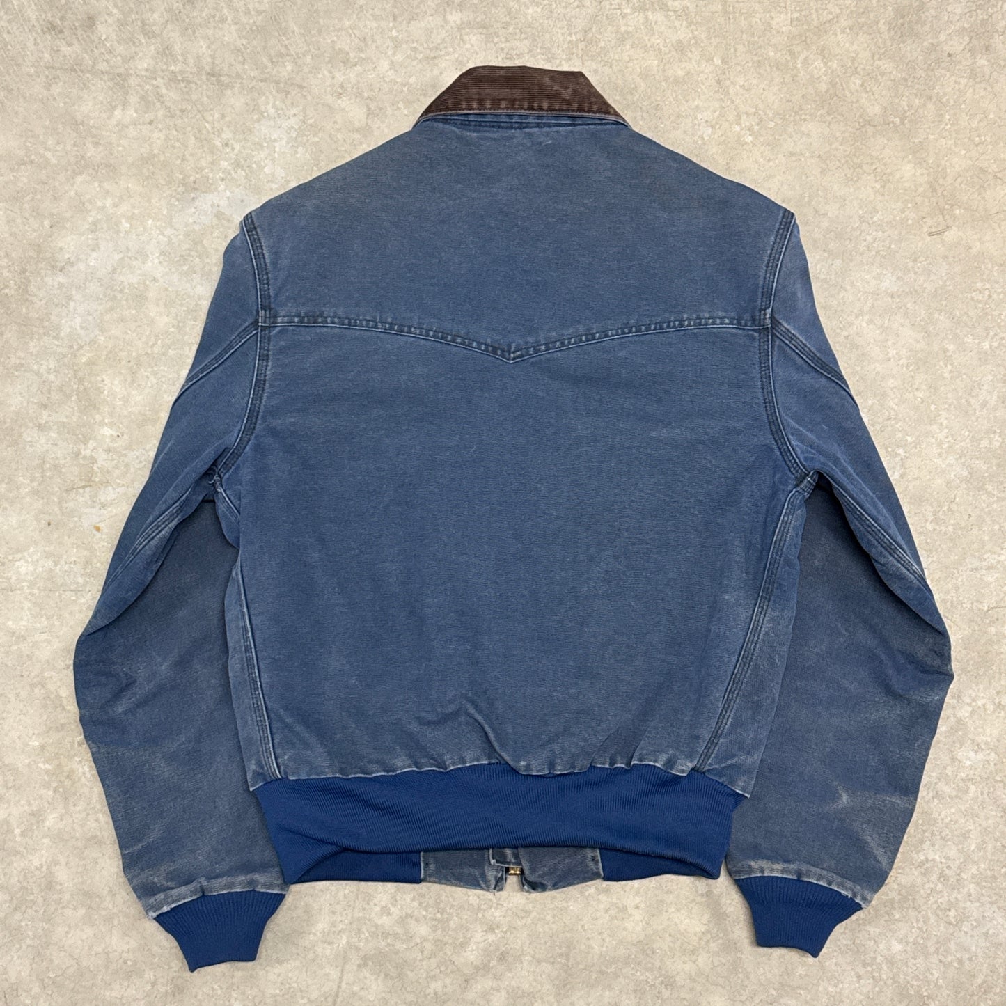 (M) 90s Carhartt Santa Fe Jacket J14 BLU