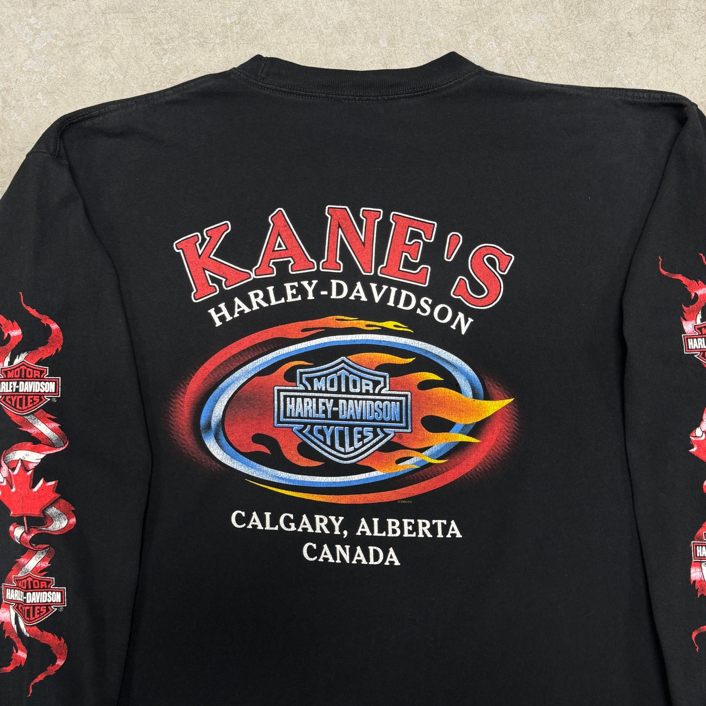 (XL) 2006 Harley Davidson Canada Longsleeve