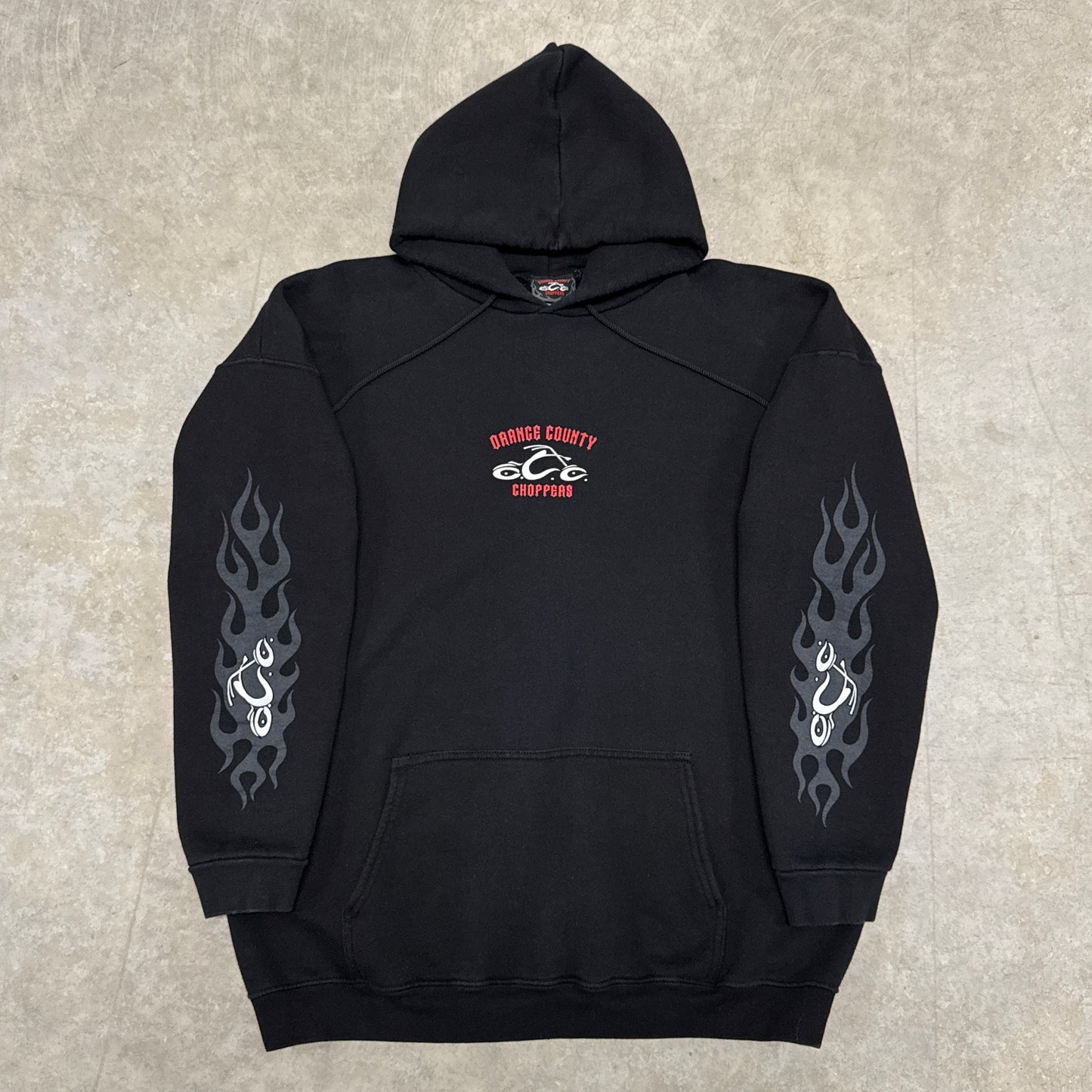 (XL) Vintage Orange County Choppers Hoodie