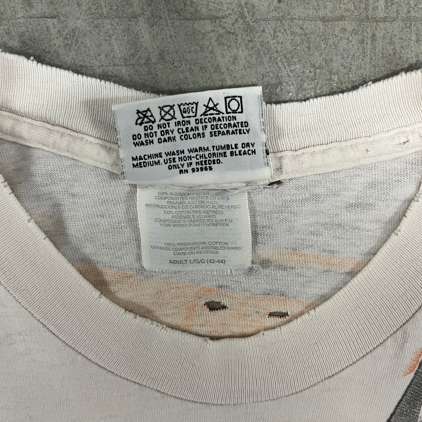 (L) Vintage Tony Stewart Nascar All Over Print Shirt