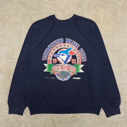 (L) 1992 Toronto Blue Jays American League Champions Crewneck