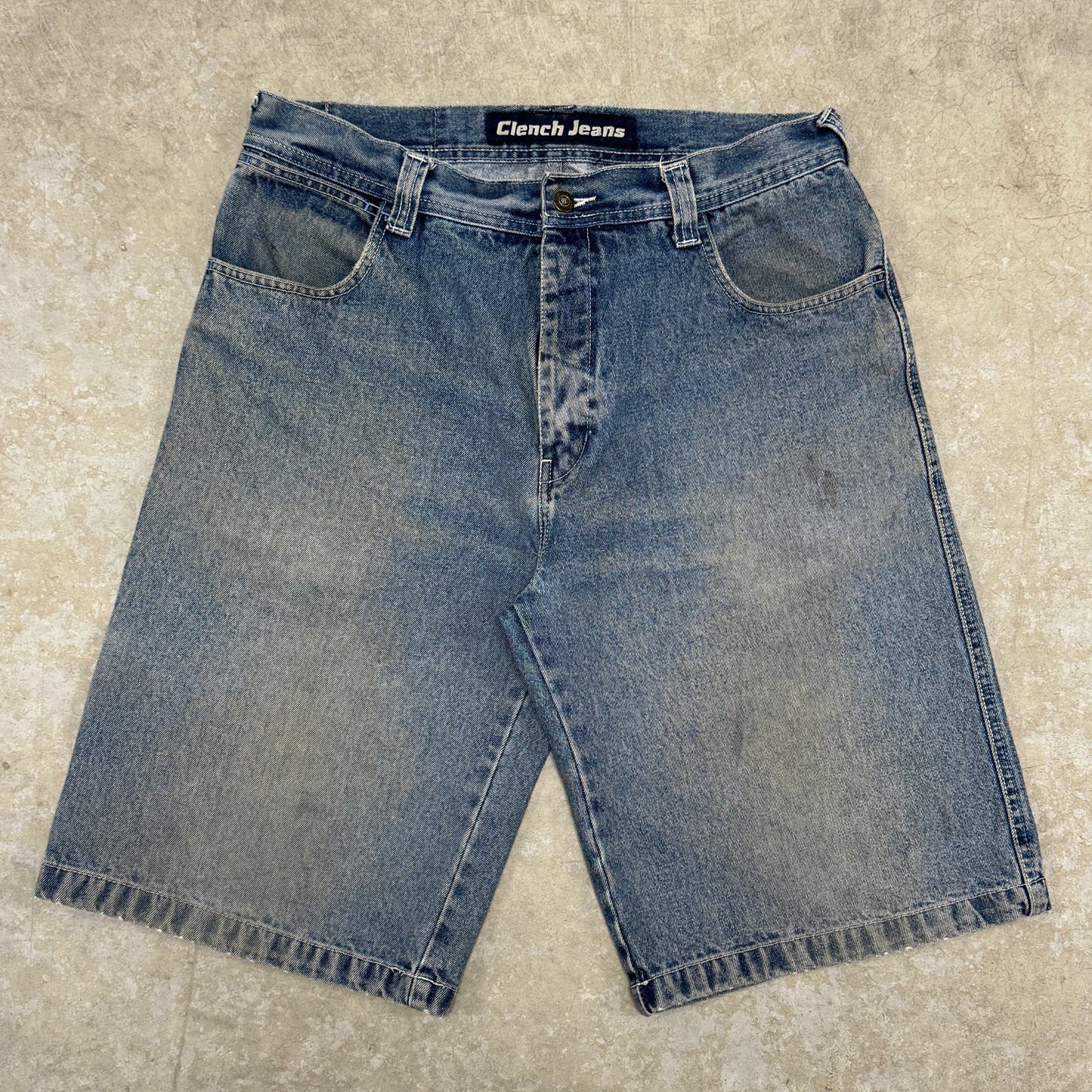 (34) Vintage Clench Jean Shorts