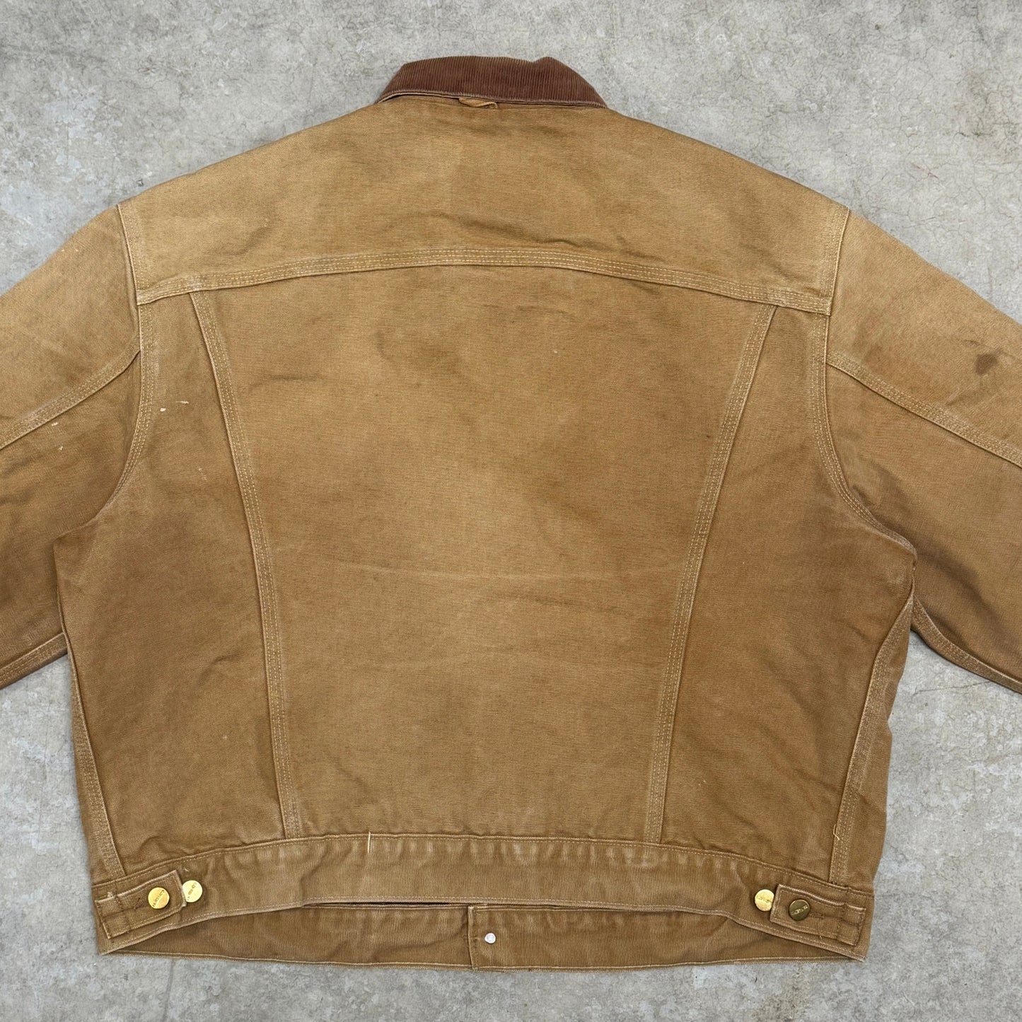 (XL) Vintage Carhartt Trucker Jacket