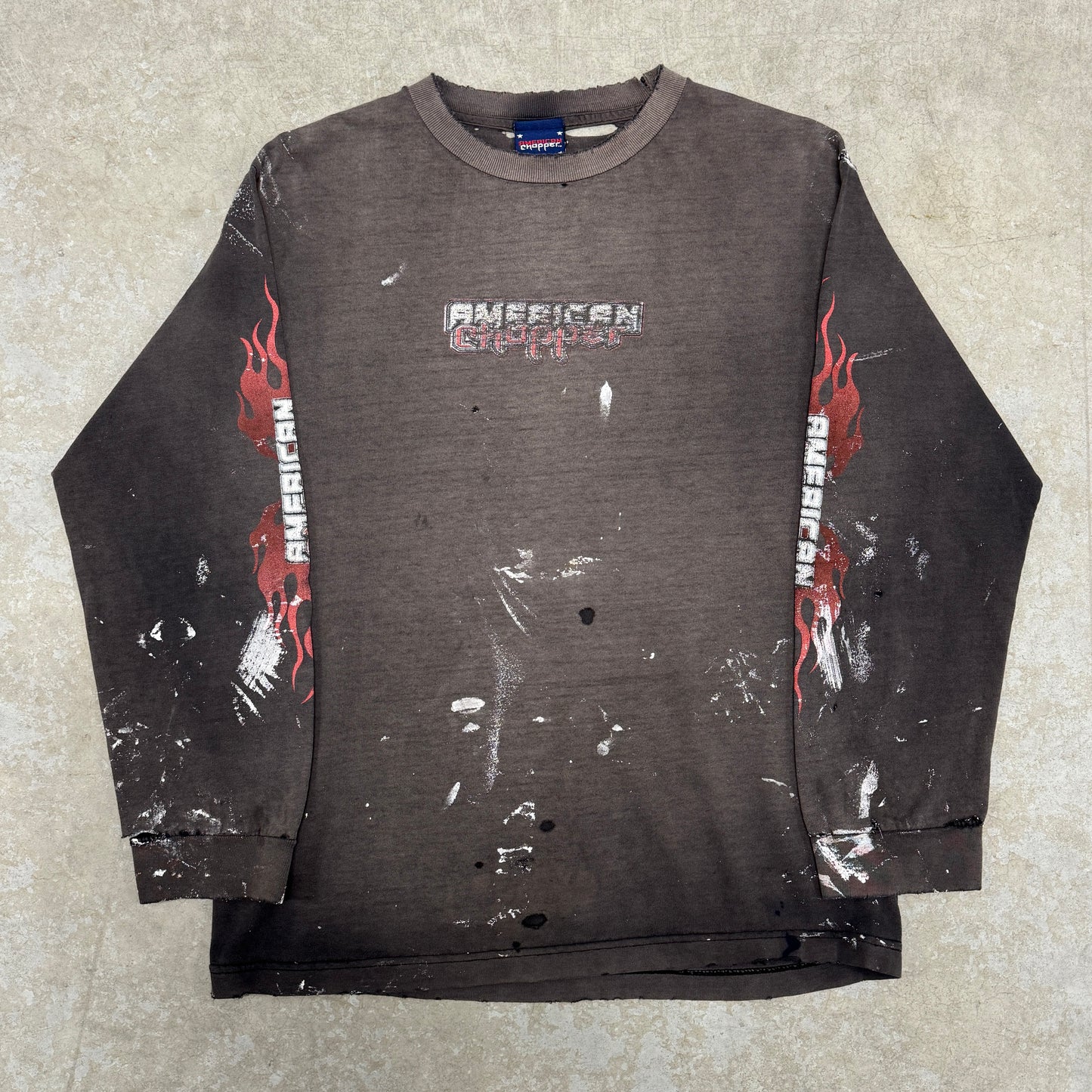 (M) 2003 American Choppers Longsleeve Faded & Distressed