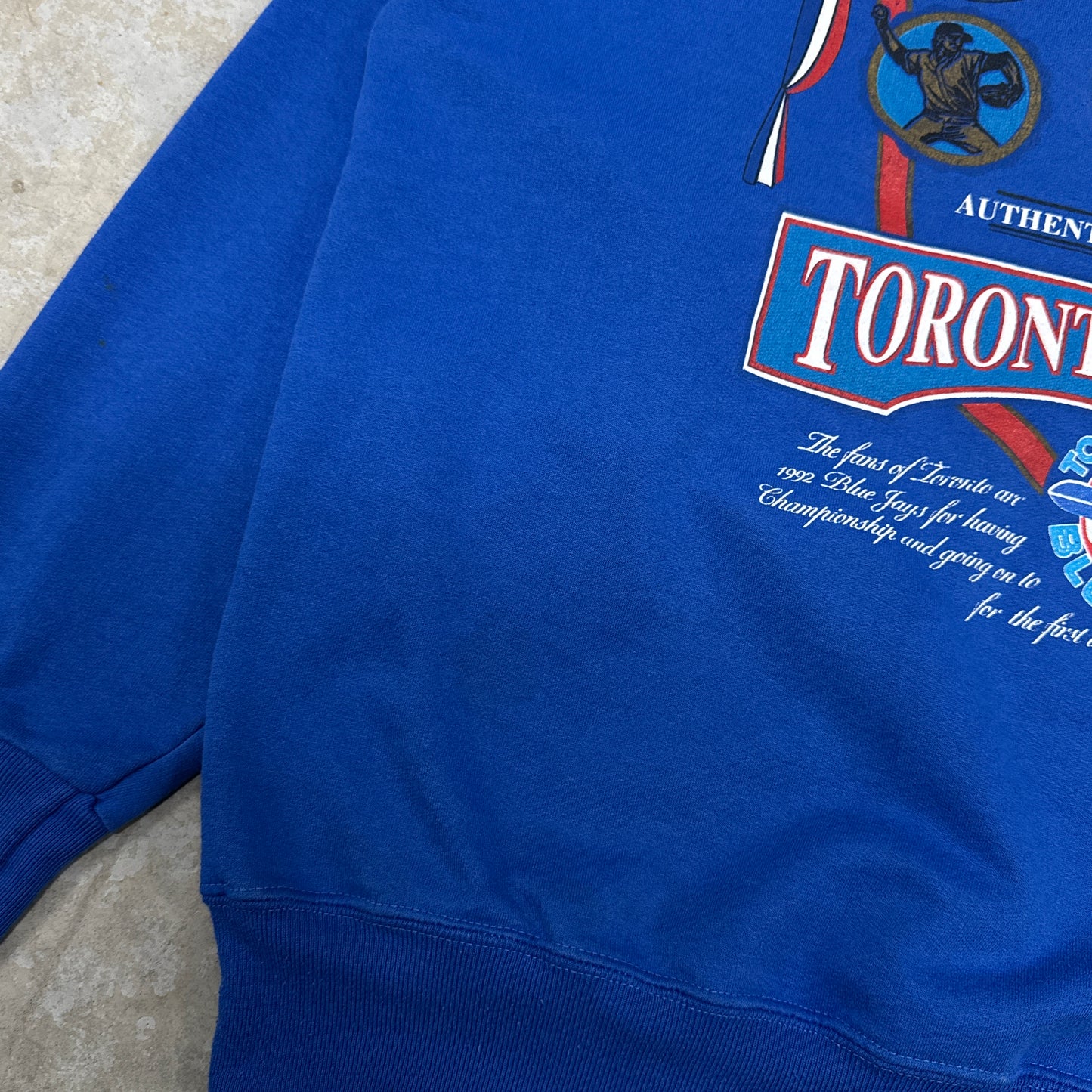 (L) 90s Toronto Blue Jays World Champions Crewneck