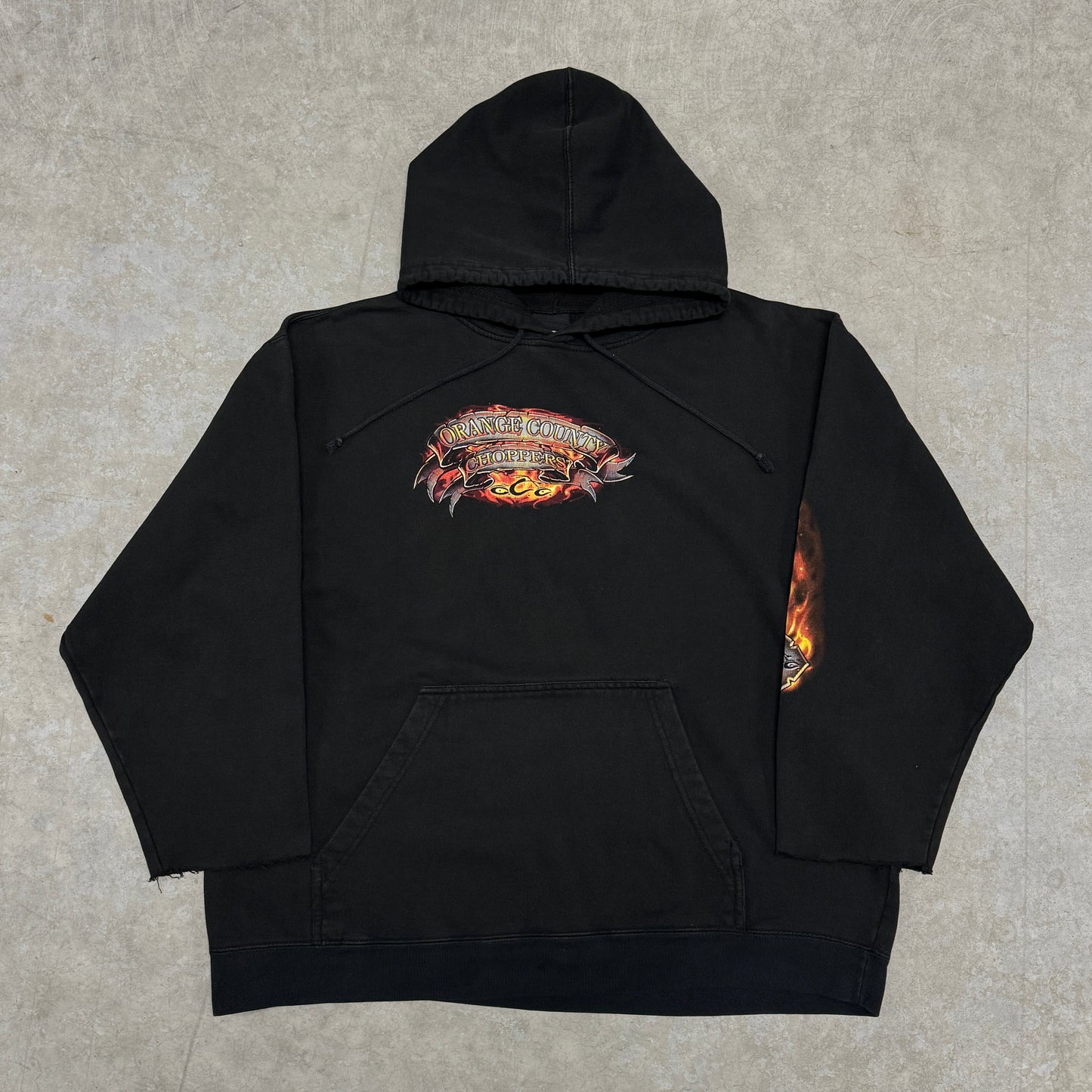 (XL) Vintage Orange County Choppers Hoodie