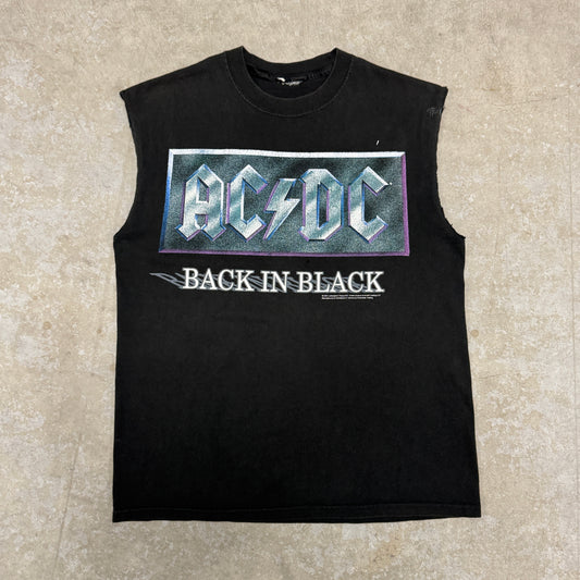 (L) Vintage AC/DC Back In Black Shirt