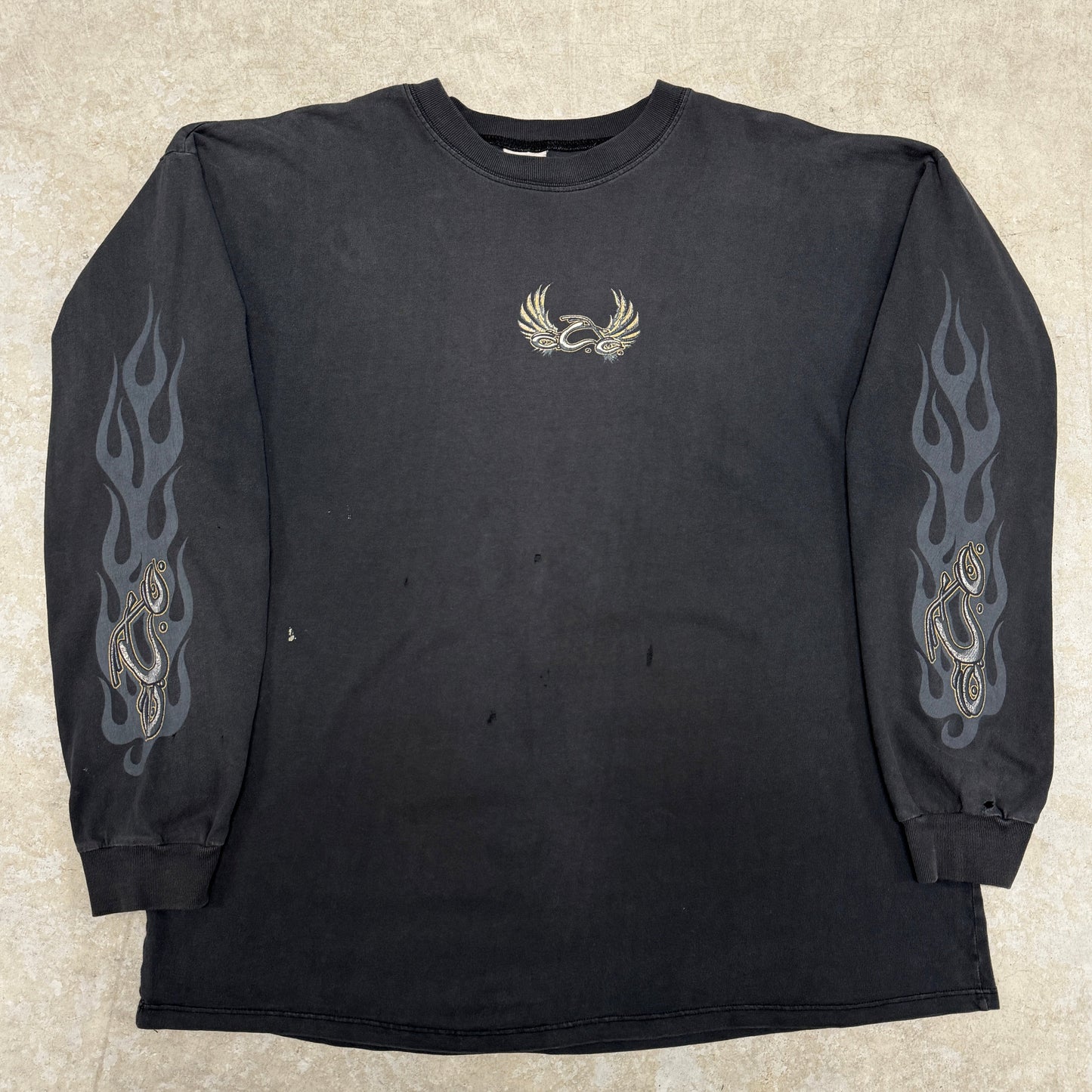 (XL) Vintage Orange County Choppers Longsleeve Faded Distressed