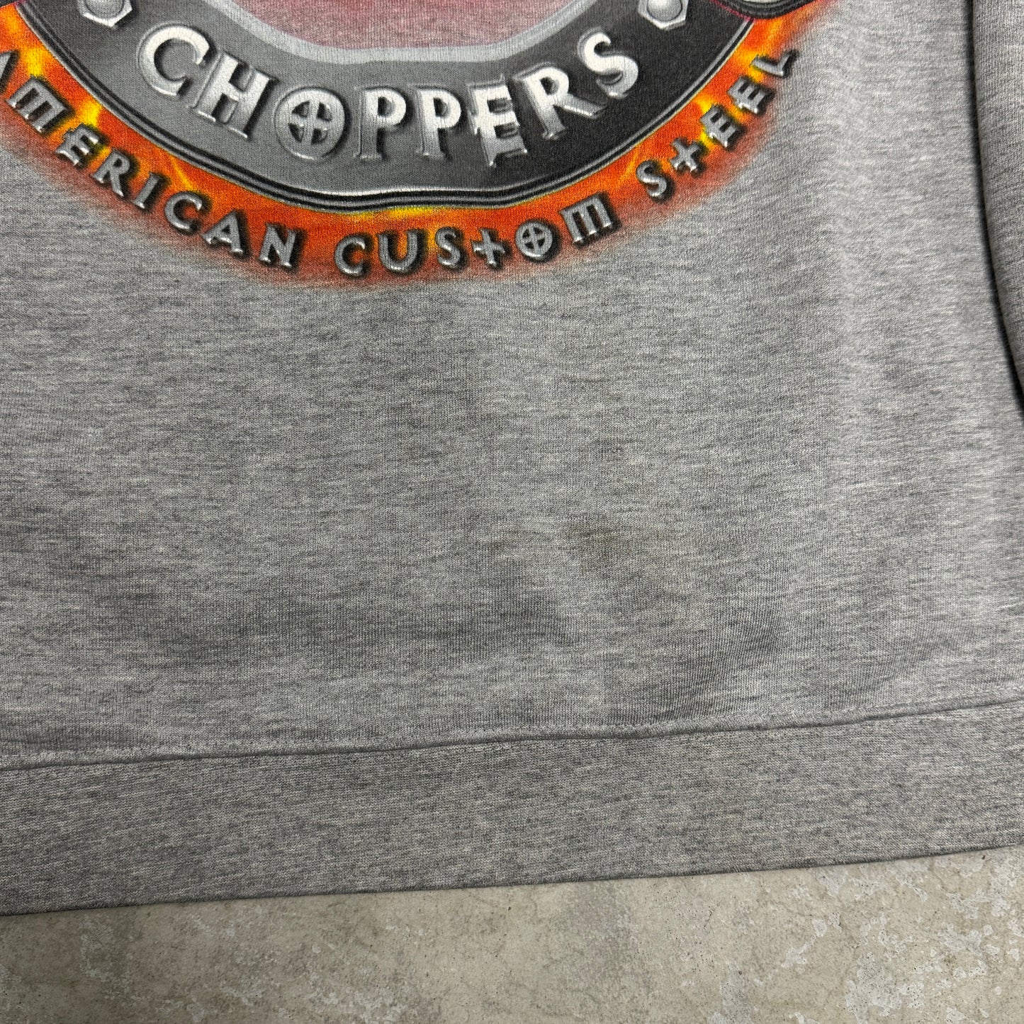 (L) Vintage Orange County Chopper Hoodie