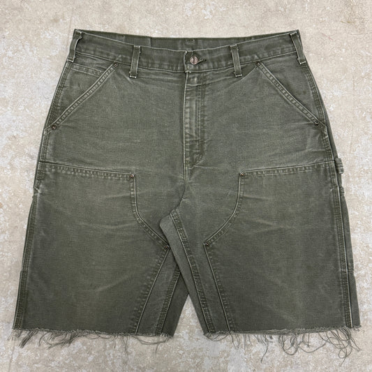 (34) Vintage Carhartt Double Knee Shorts