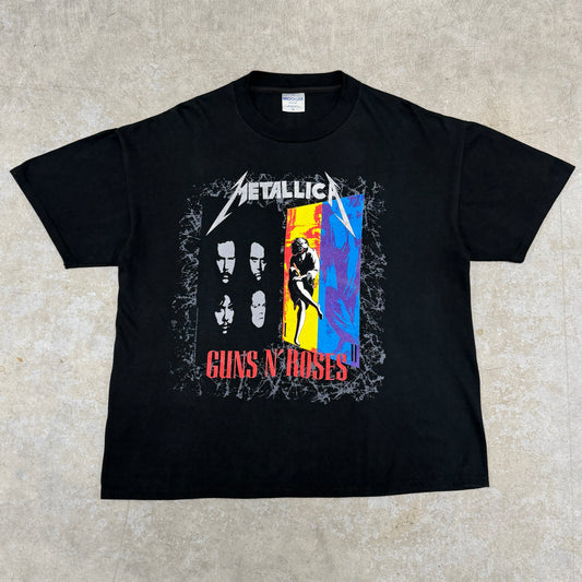 (XL) 1992 Metallica Guns N’ Roses Shirt