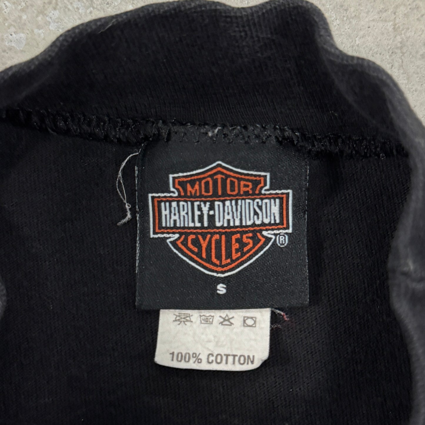 (S) 2001 Harley Davidson Chrome Sweet Chrome Longsleeve