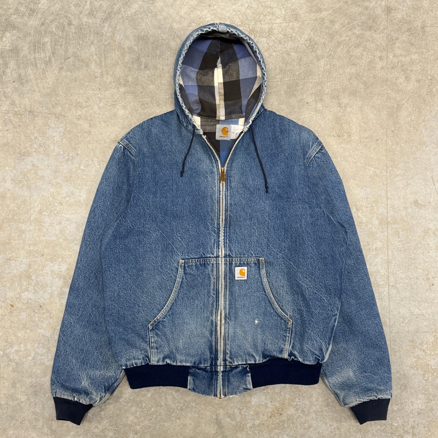 (L) 90s Carhartt Denim Active Jacket