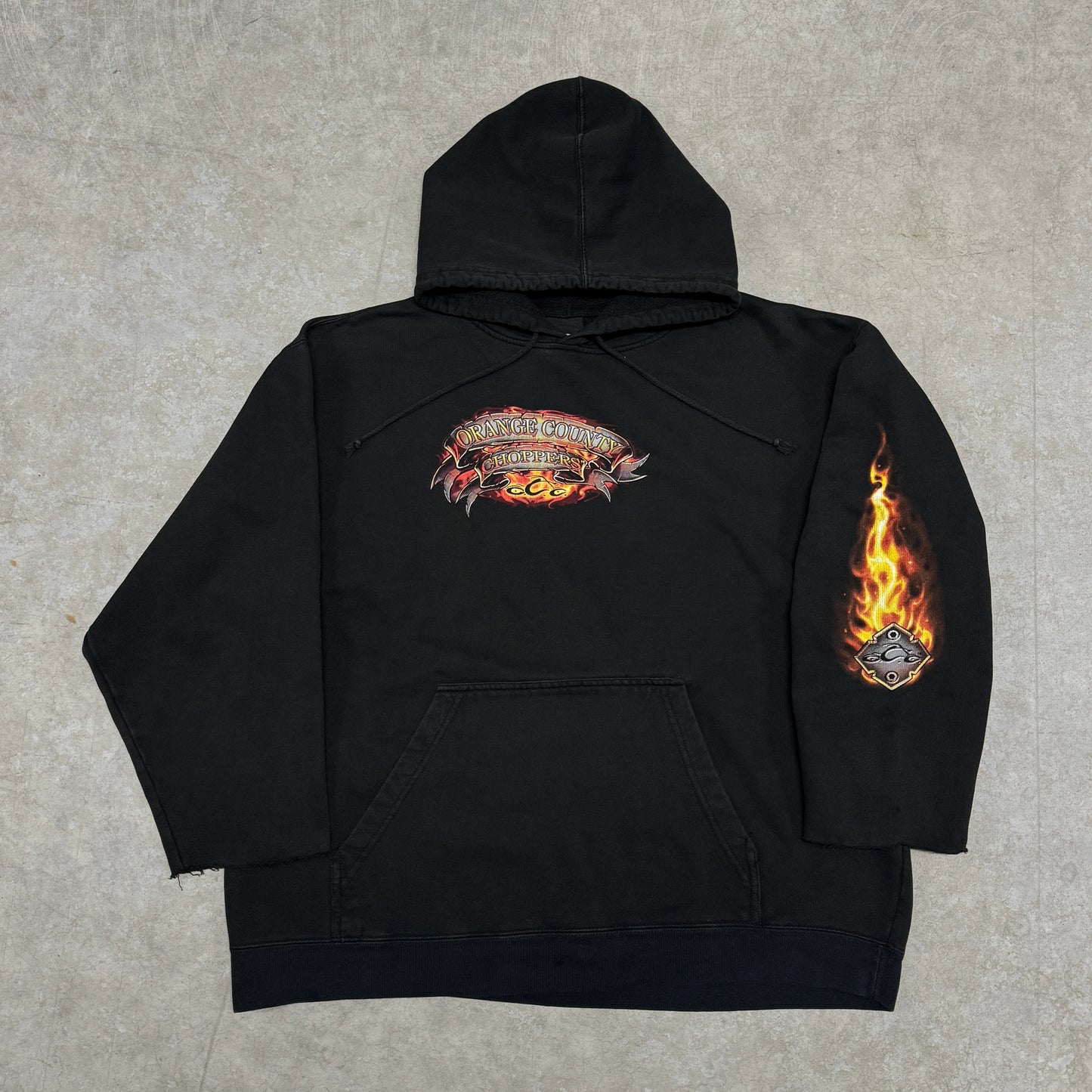 (XL) Vintage Orange County Choppers Hoodie