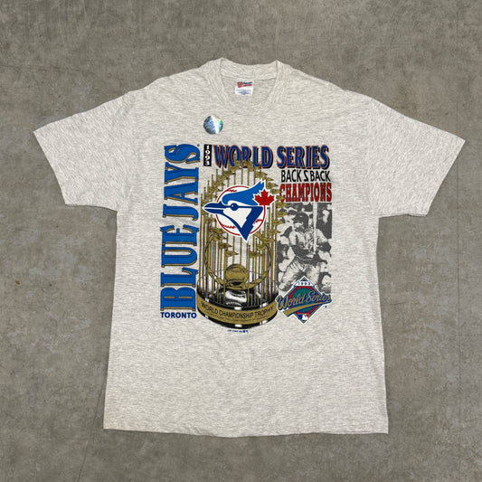 (XL) 1993 Toronto Bluejays Back 2 Back Shirt