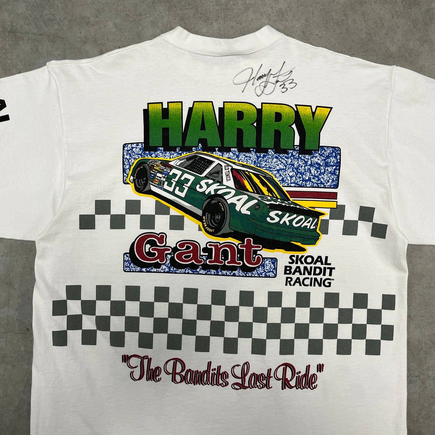 (XL) Vintage Nascar Skoal Racing All Over Print Shirt