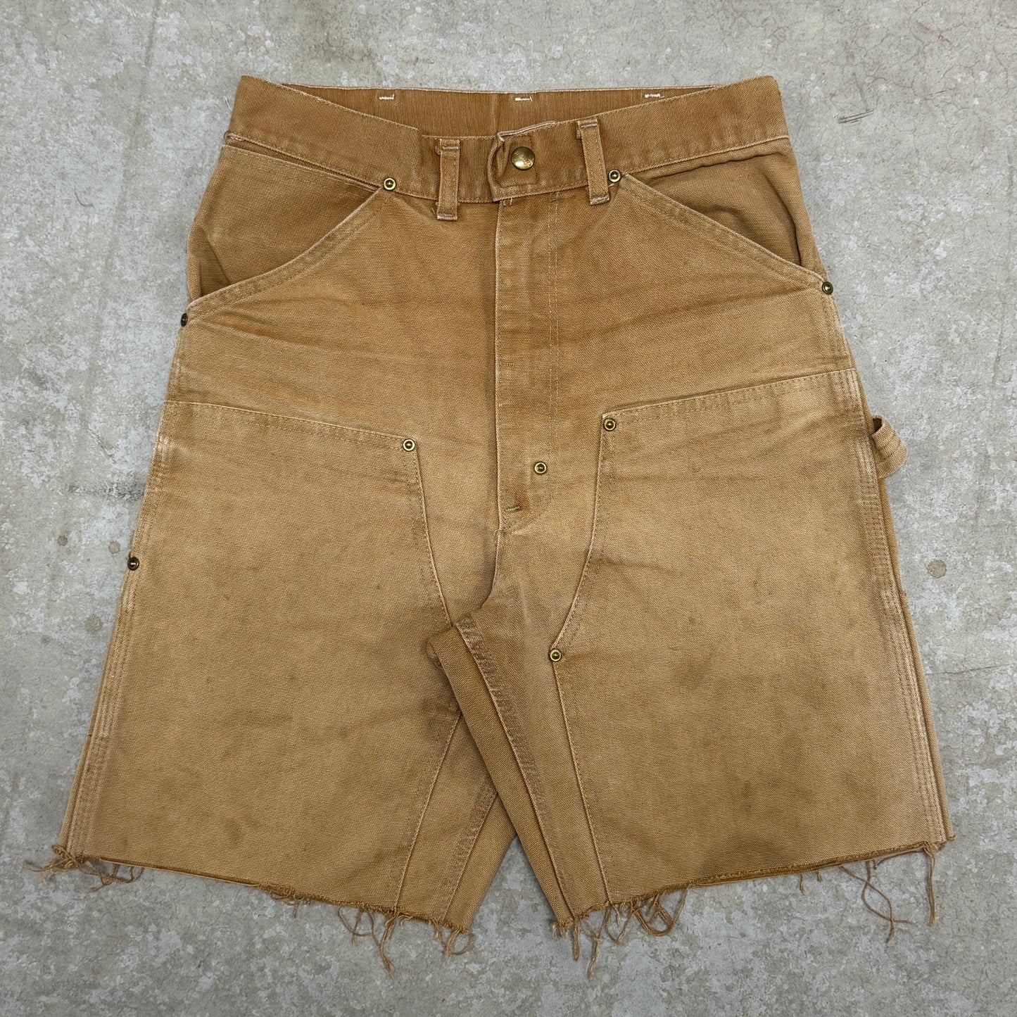 (28) 70s Carhartt Double Knee Shorts