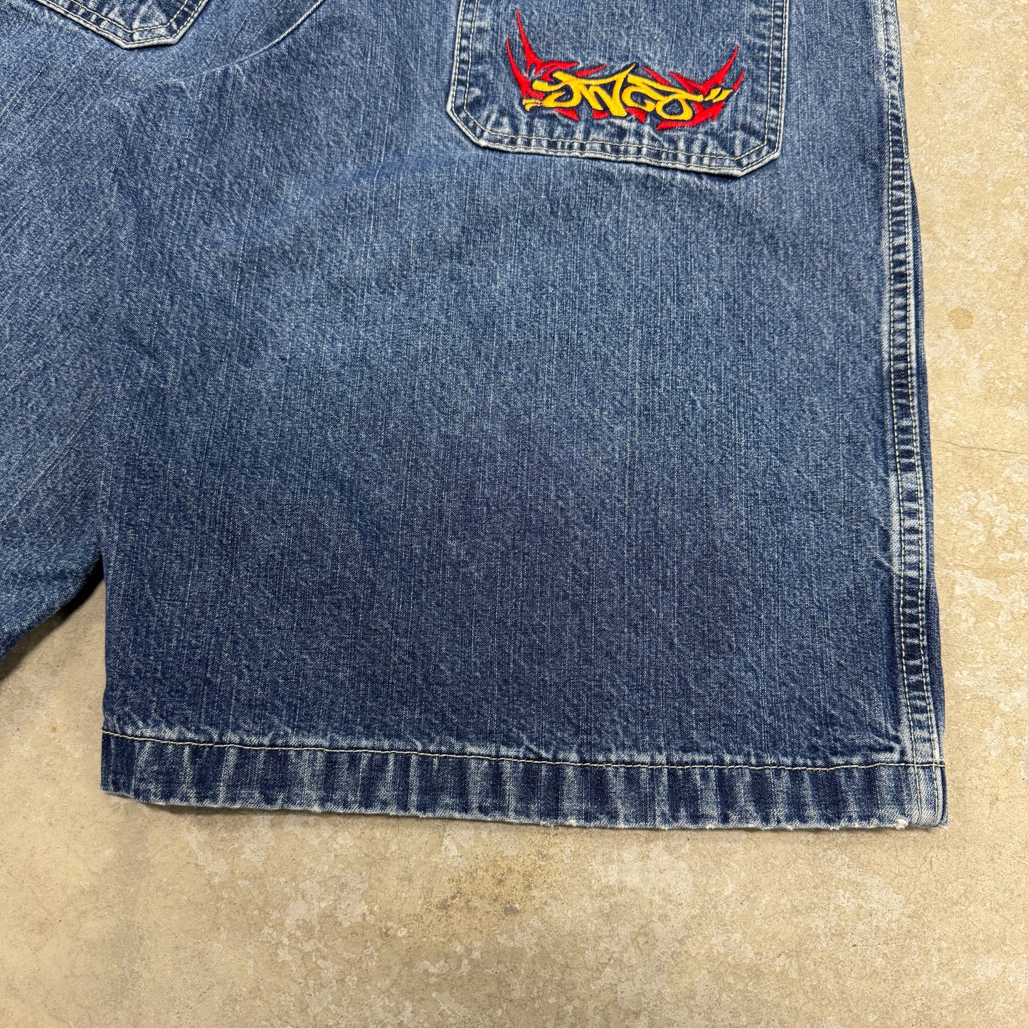 (34) Vintage JNCO Jean Shorts
