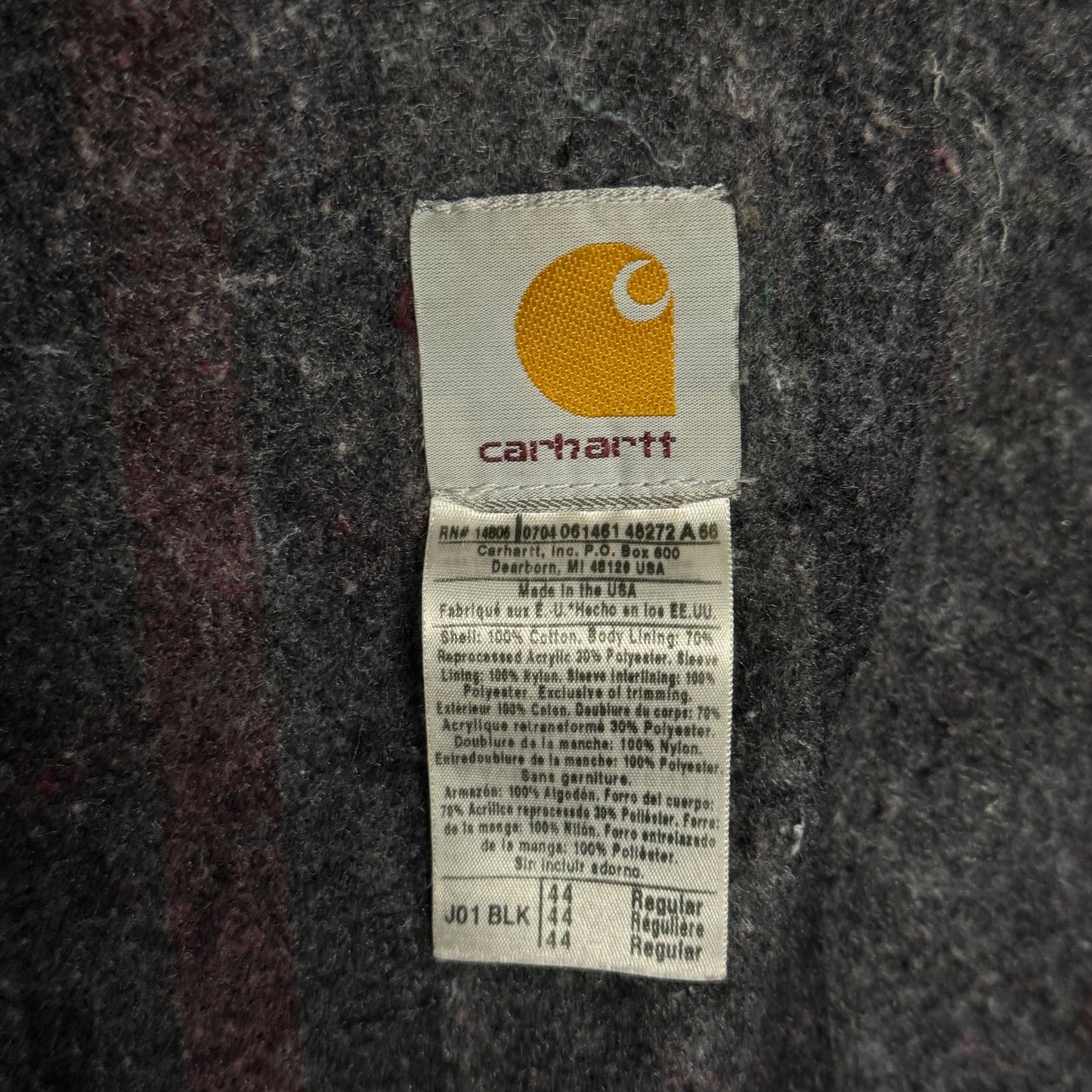 (L) Vintage Carhartt Detroit Jacket