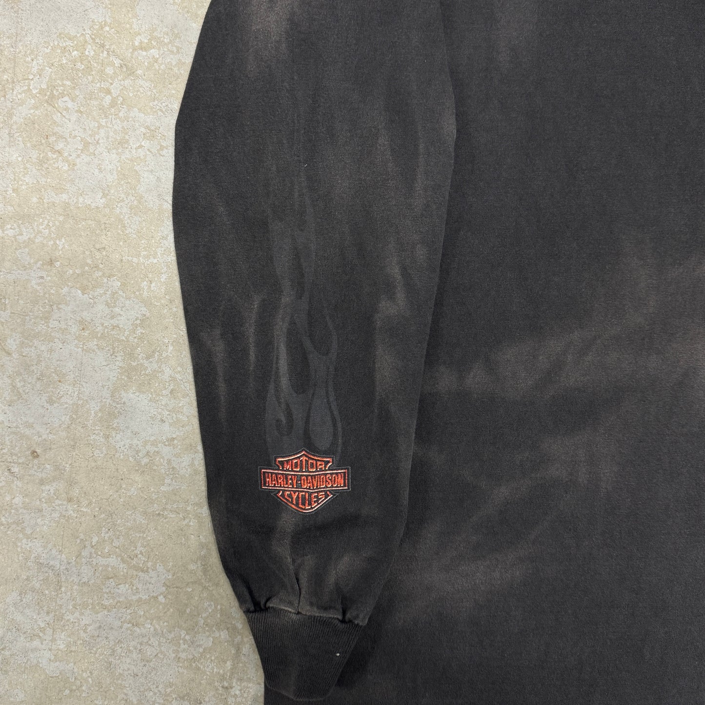 (XL) Vintage Harley Longsleeve Fader