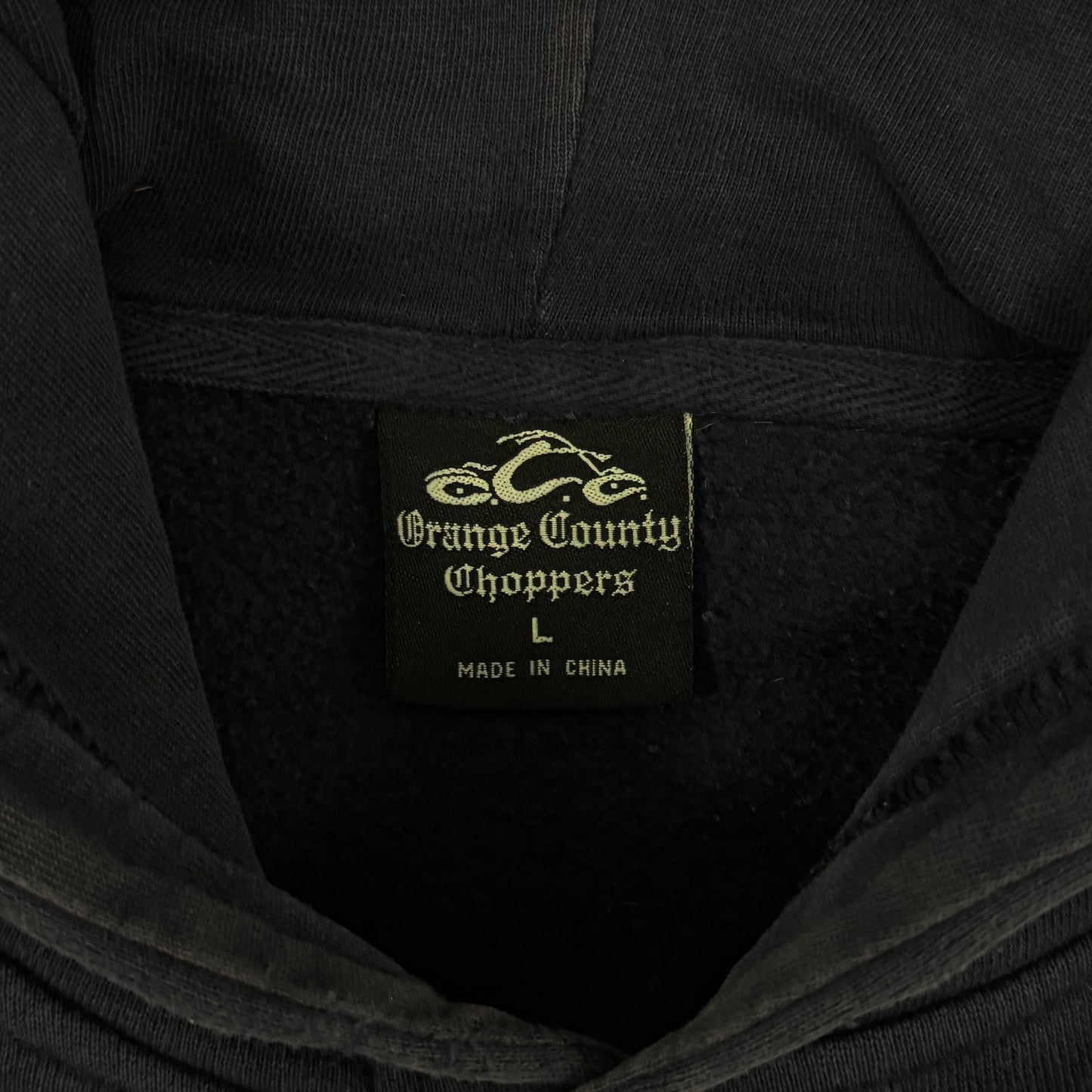 (L) Vintage Orange County Choppers Hoodie