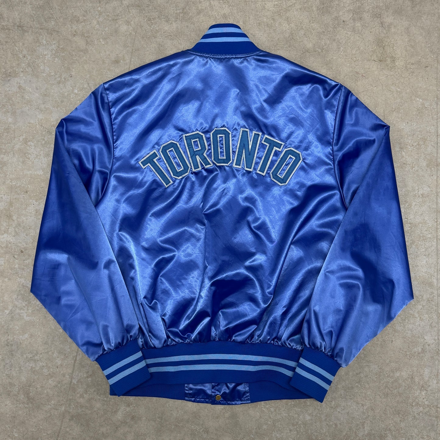 (L) Vintage Toronto Blue Jays Satin Jacket