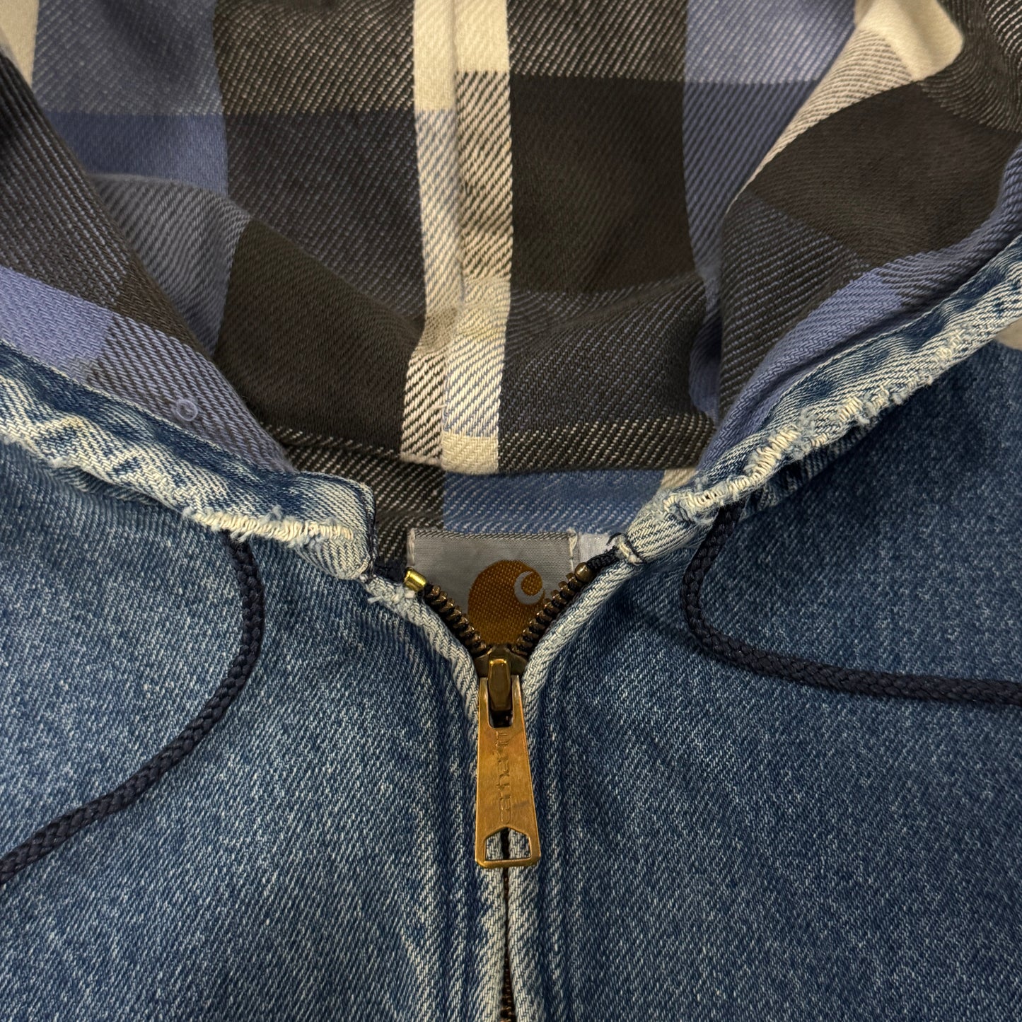 (L) 90s Carhartt Denim Active Jacket