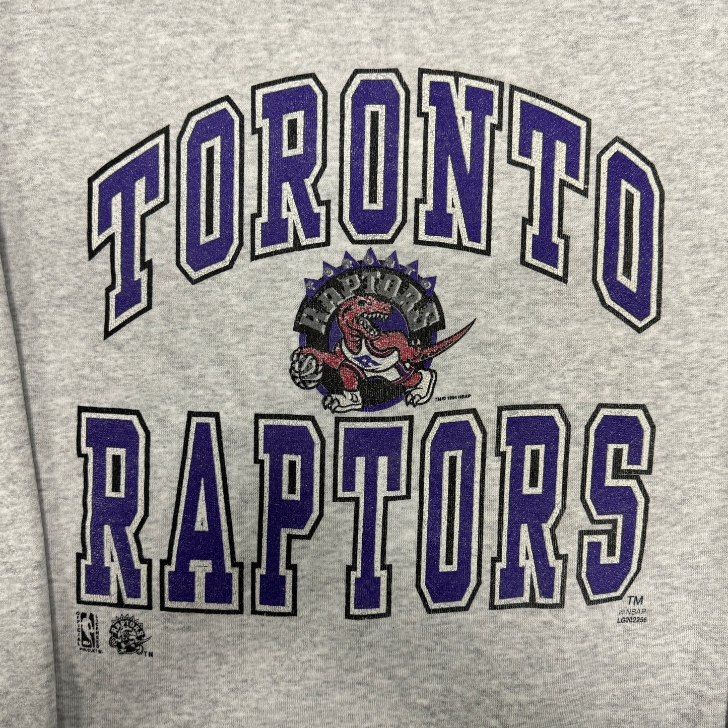 (L/XL) 1994 Toronto Raptors Distressed Crewneck