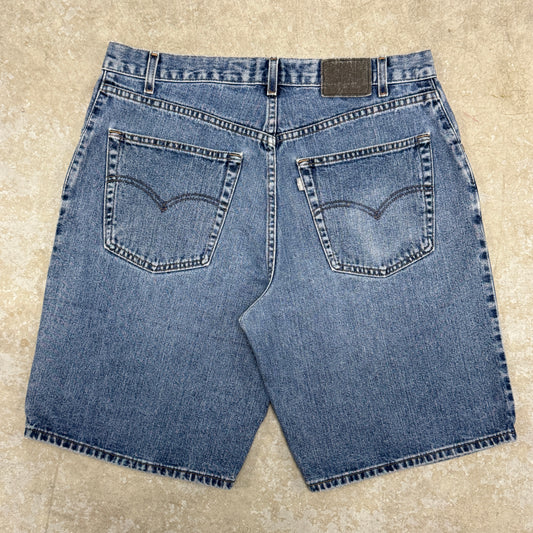 (36) Vintage Levi’s Silver Tab Jean Shorts