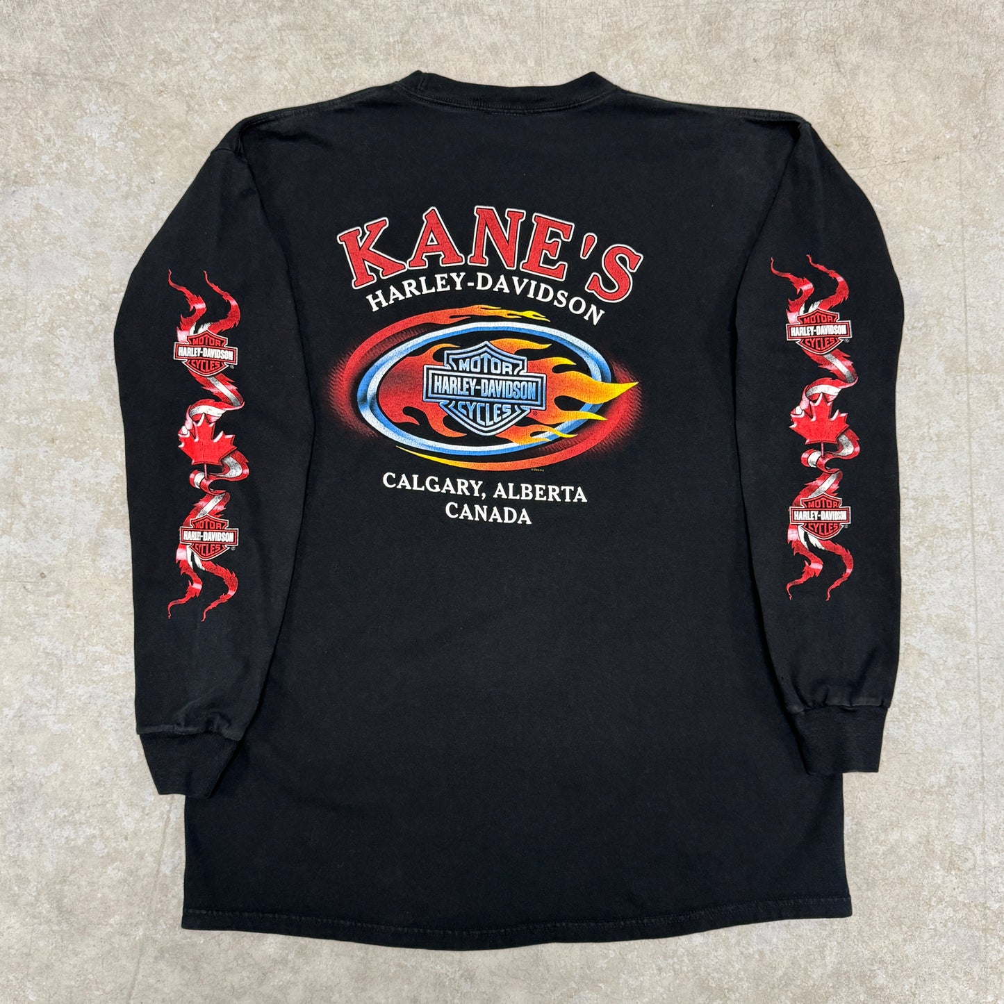 (XL) 2006 Harley Davidson Canada Longsleeve