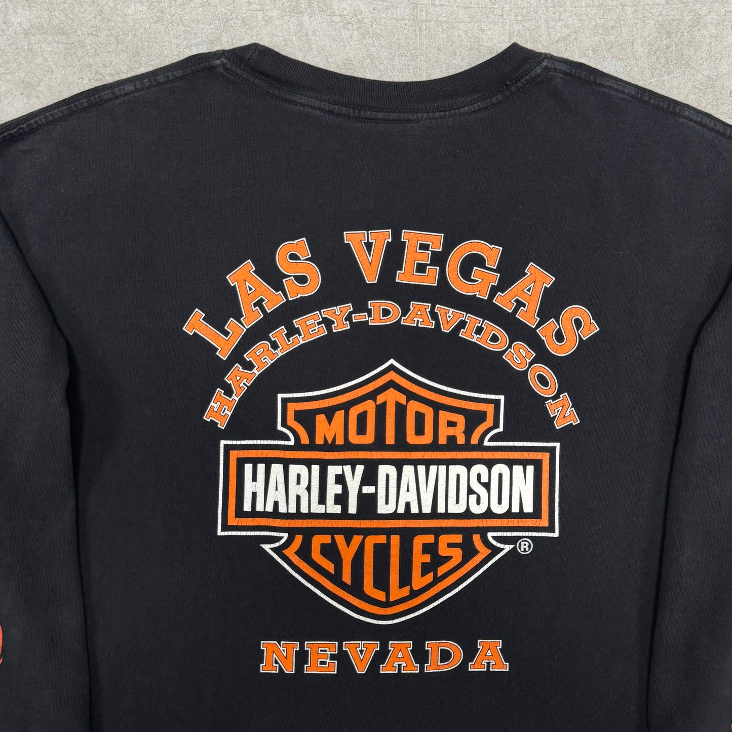 (XL) 2002 Harley Davidson Las Vegas Longsleeve