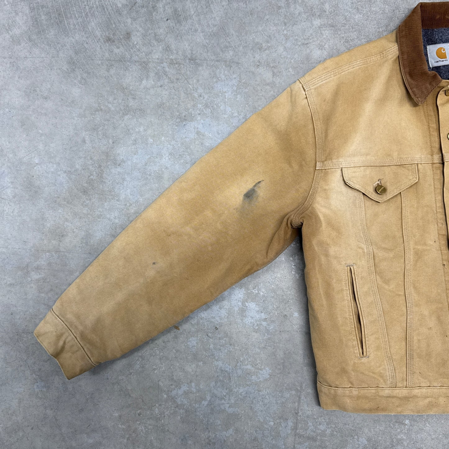 (L) 90s Carhartt Trucker Jacket