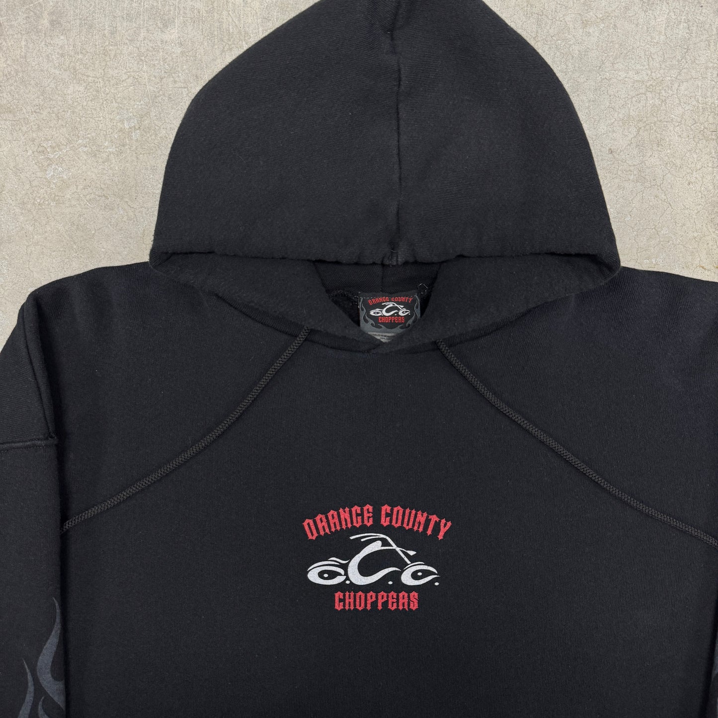 (XL) Vintage Orange County Choppers Hoodie